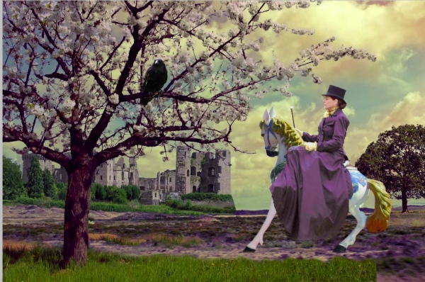 Creation of Lady style riding: Step 11